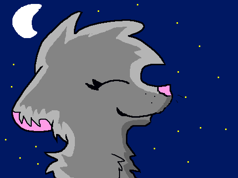 Wolf Colouring Contest LOL MY ENTRY
