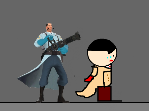 RED Medic's Jail BLU Medic meets Boy Fish
