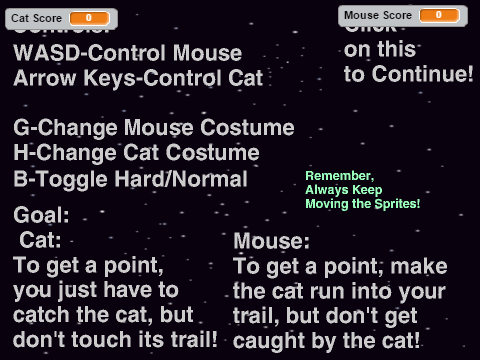 Cat Chase Game