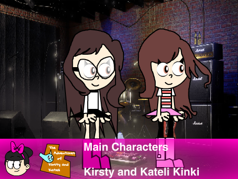 The Adventures of Kirsty and Kateli: Main Characters (Vector Look)