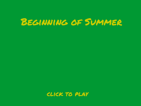 Original Music: Beginning of Summer