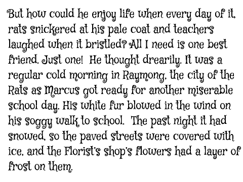 My Story- the white rat
