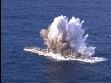 Boat Exploding