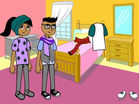Dress-up mit Leona und Leon