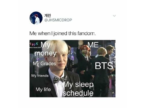 ahh meme of bts (jimin you got no jungkook) 