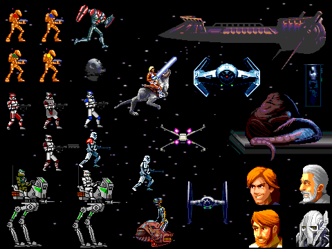 ALL NEW Star Wars Sprites 2!
