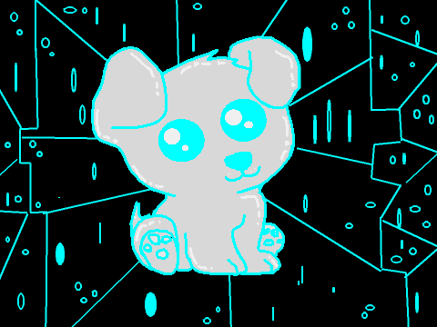 Colouring contest robo dog