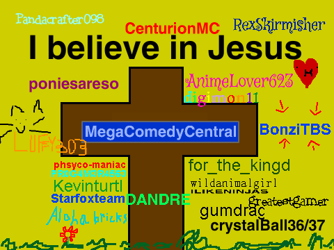 Sign Your Username If You Believe In Jesus remix #??