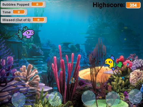 Fish Bubble Chase