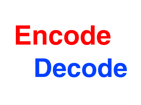 Encoding And Decoding(Test)