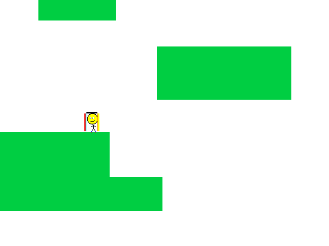 y scrolling platformer base