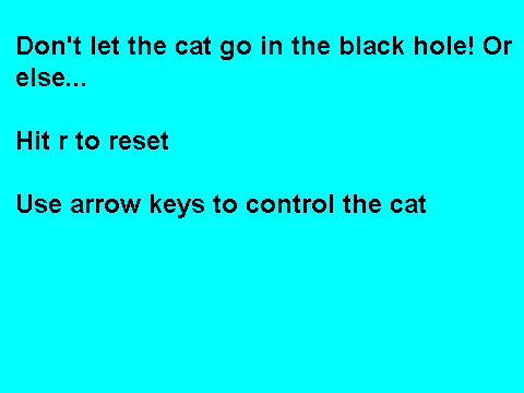 Cat Blackhole Game