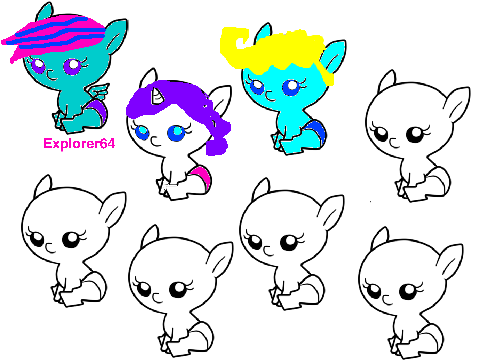 Add yourself as a baby pony remix remix