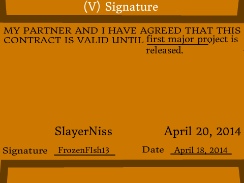 DemiUrgic Contract FrozenFish Only