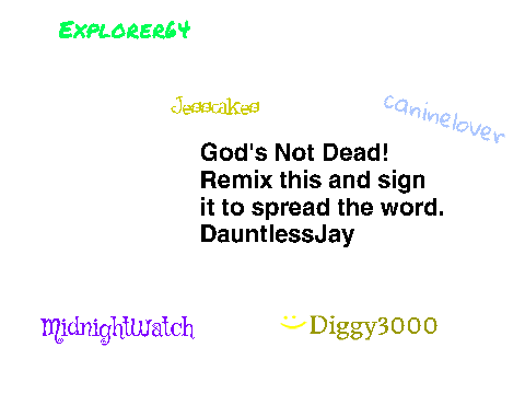 God's Not Dead remix remix remix remix remix