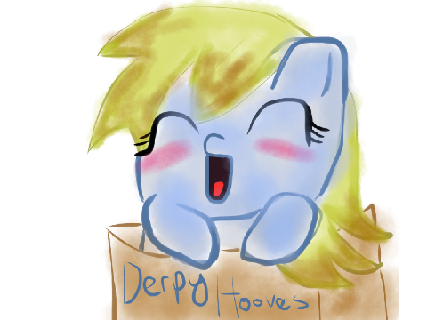 Filly Derpy Hooves in Lunch Bag