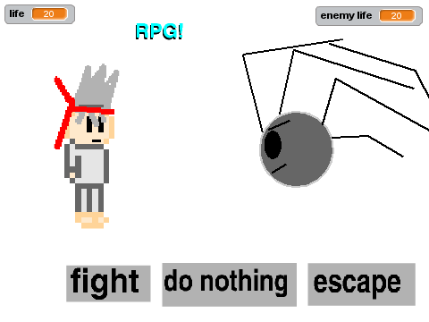 rpg! battle #1!