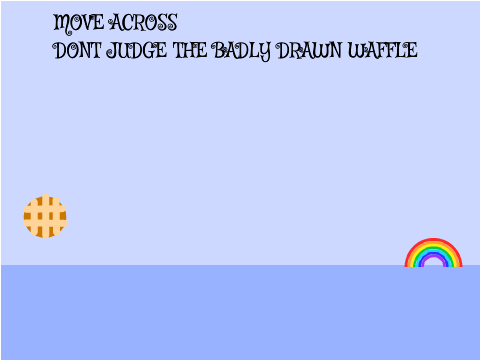 The quick bouncing waffle platformer!
