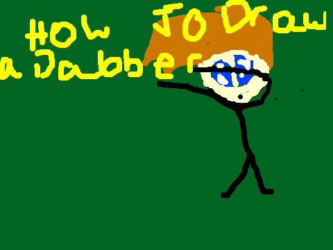how to draw a dabber in 3 easy steps