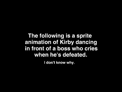 If Kirby Dances With A Parasol