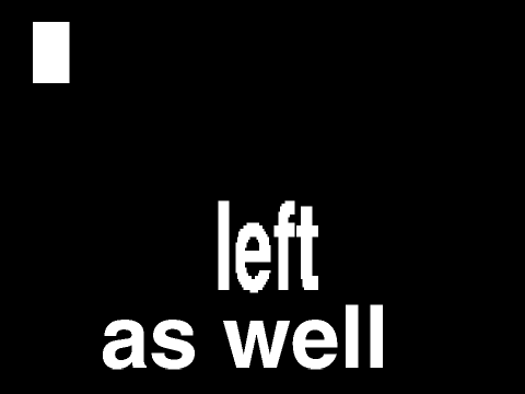 i left as well