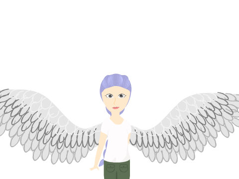 My alien character