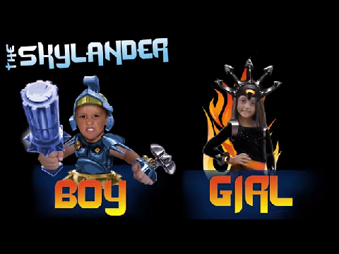 The Skylander Boy & Girl VIDEO GAME 