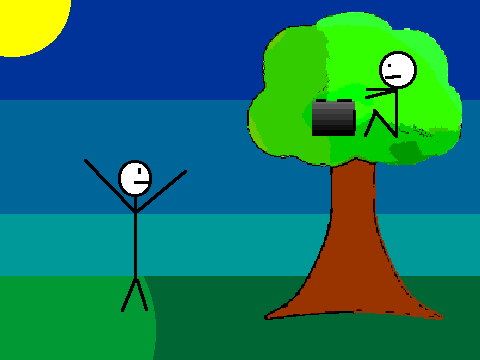 What Are You Doing In That Tree?