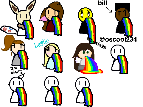 ADD YOURSELF BARFING RAINBOWS *Remix (4)* remix