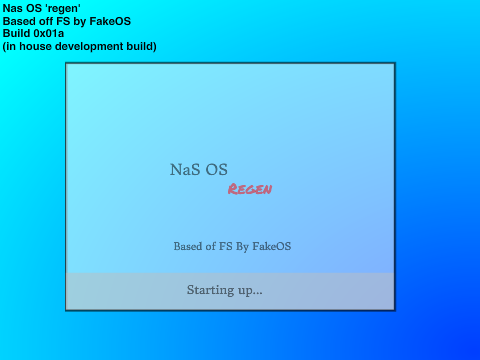NaS OS Codename 'regen' 