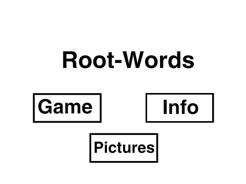 Root-Words, but it's a platformer