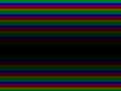 Rainbow Scanlines