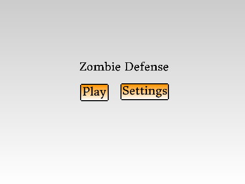Zombie Defense