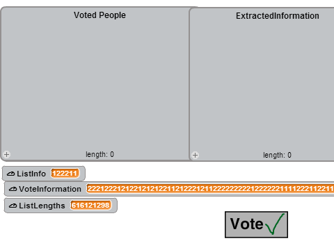 Vote Detection System - Demo