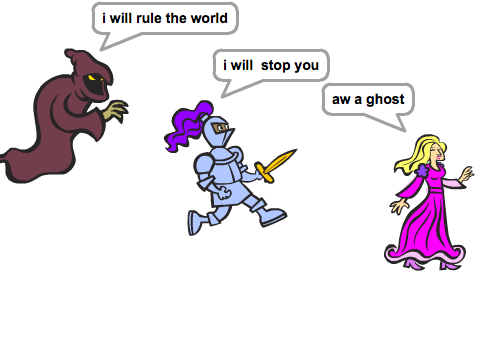 knight and the ghoul