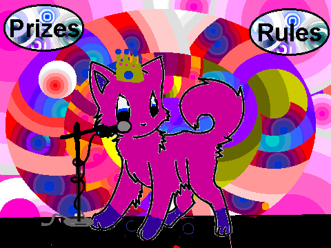 Cat coloring contest