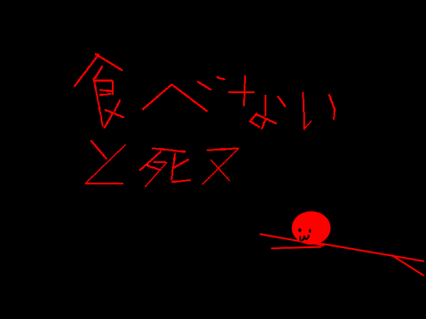 食べないと死ぬ　ver1.６