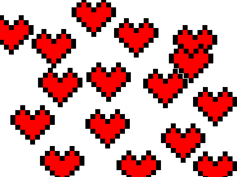 Floating Hearts