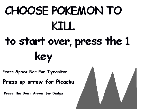 kill pokemon