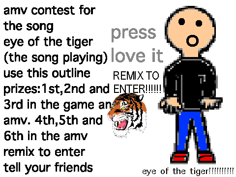 EYE OF THE TIGER AMV CONTEST