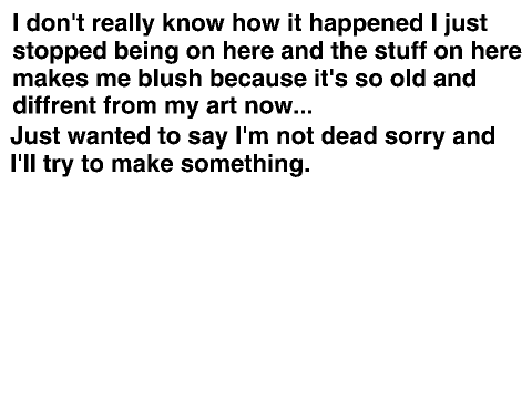 Not dead sorry..