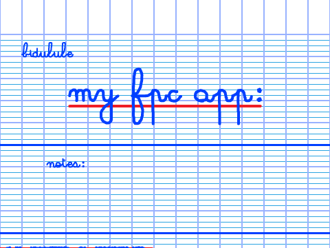 [accepted]100%Pen Handwritten FPC App