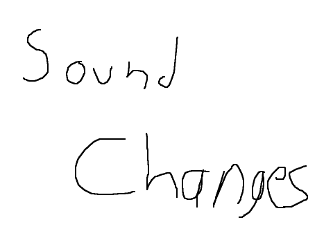 Looking At Sound Changes