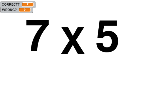 TIMES TABLE ROCKSTARS 'Scratch version'
