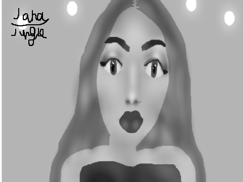 Black and White Art #6 "Studio"