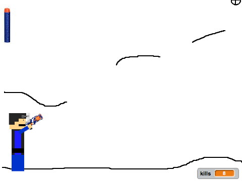 Nerf Gun vs. Zombies