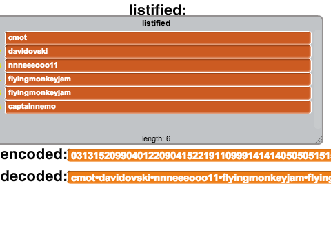 cloud list for NNNEEEOOO11