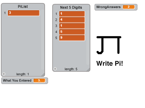 Pi Trainer (100 Digits)  1.0