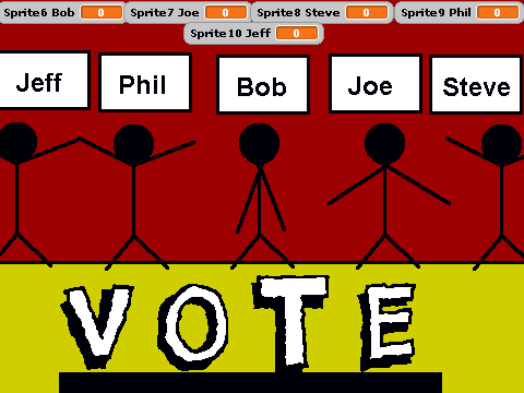 Vote for your favorite stick figure.