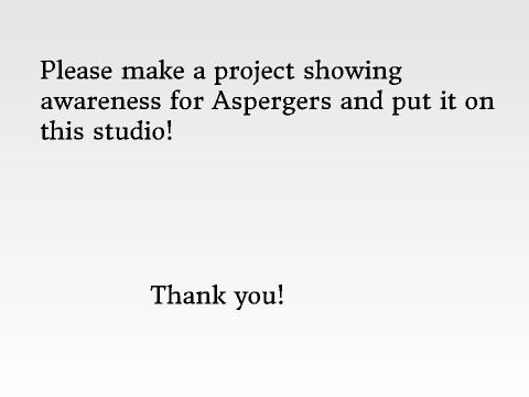 Aspergers Awareness project